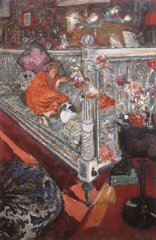 Edouard Vuillard Watts, in her sofa china oil painting image